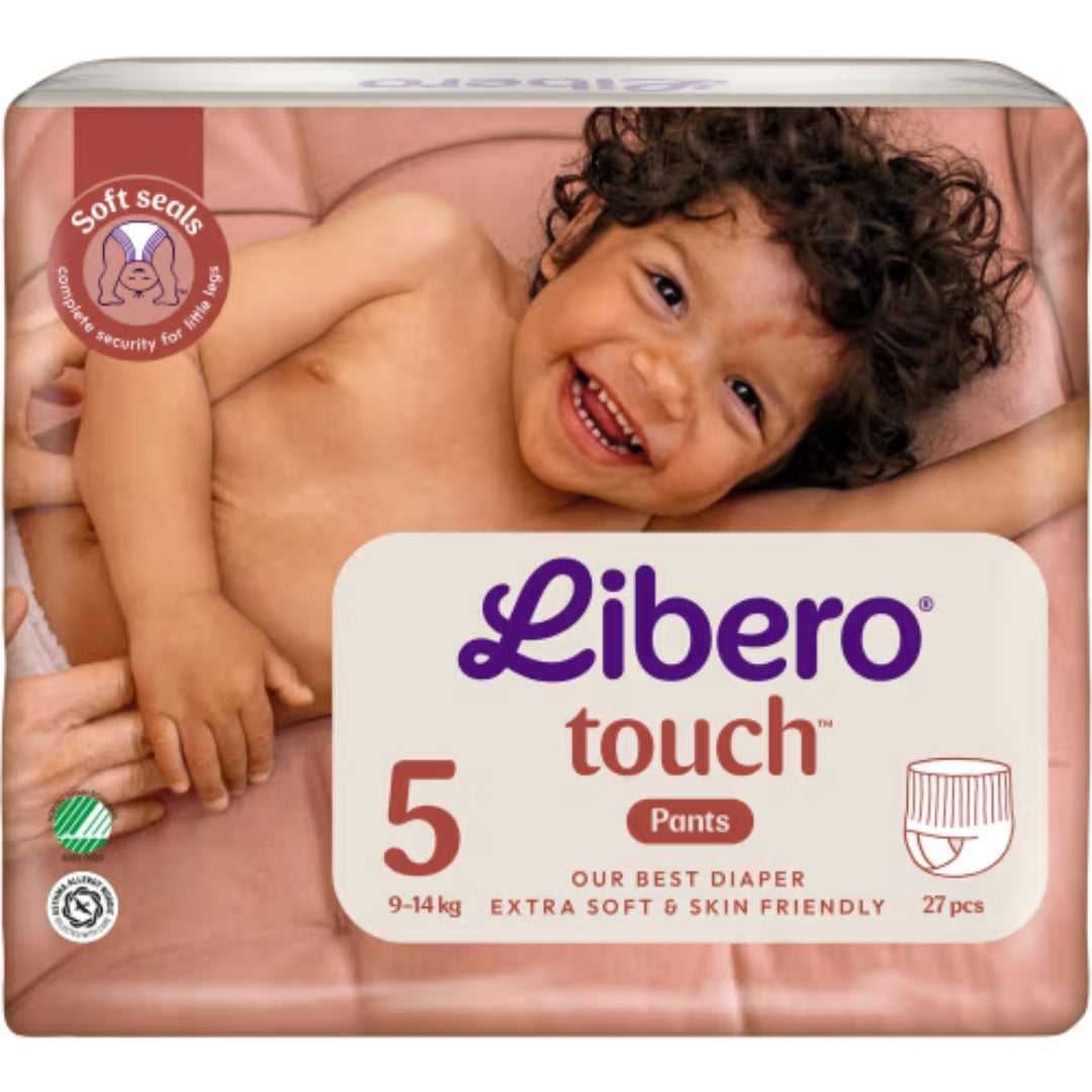 Libero Touch 5 9-14kg Byxblöjor - Pant Diaper 9-14kg 27p