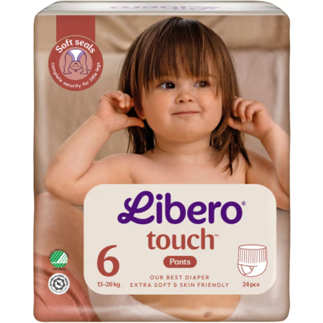 Libero Touch 6 13-20kg Byxblöjor - Pant Diaper 13-20kg 24p