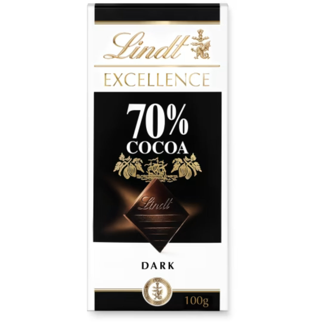Lindt Excellence 70% Chokladkaka - Dark Chocolate bar 100g