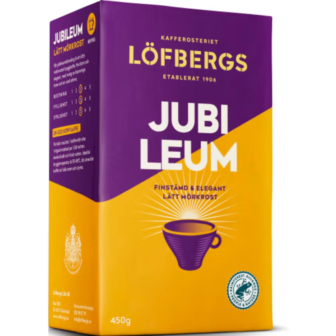 Löfbergs Jubileum - Lightly Dark-Roasted Filter Coffee 450g