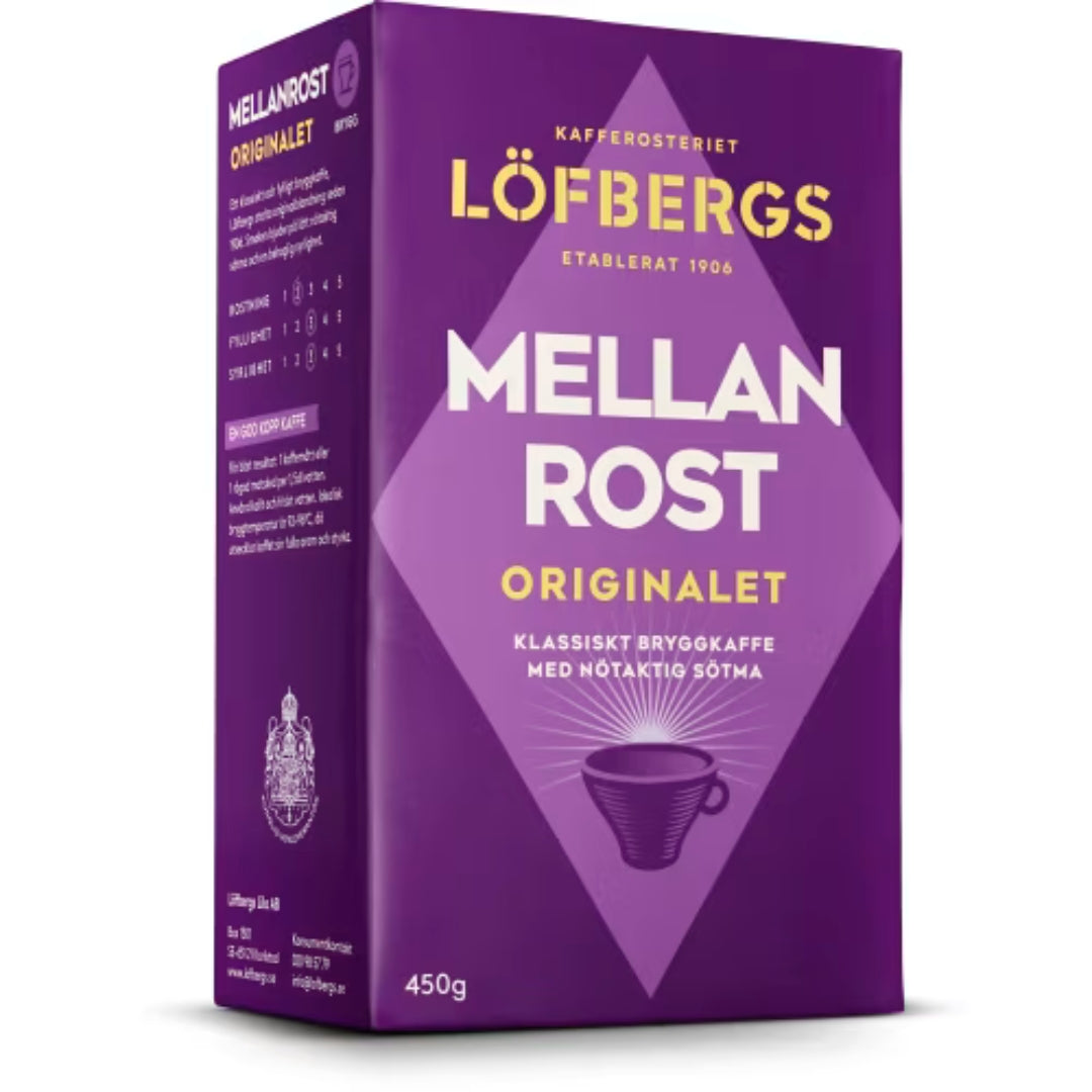 Löfbergs Mellanrost Originalet - Medium Roast Coffee 450g