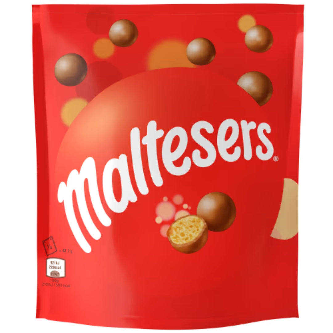 Maltesers - Crunchy Malted Balls Covered in Milk Chocolate 175g
