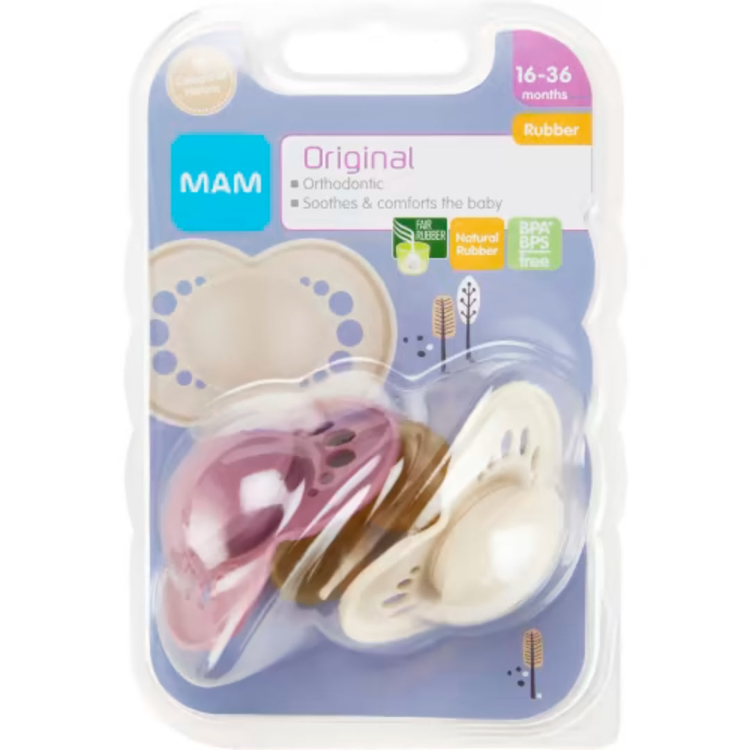 Mam originale latx napp 16-36 månader - pacificatore classico 2p