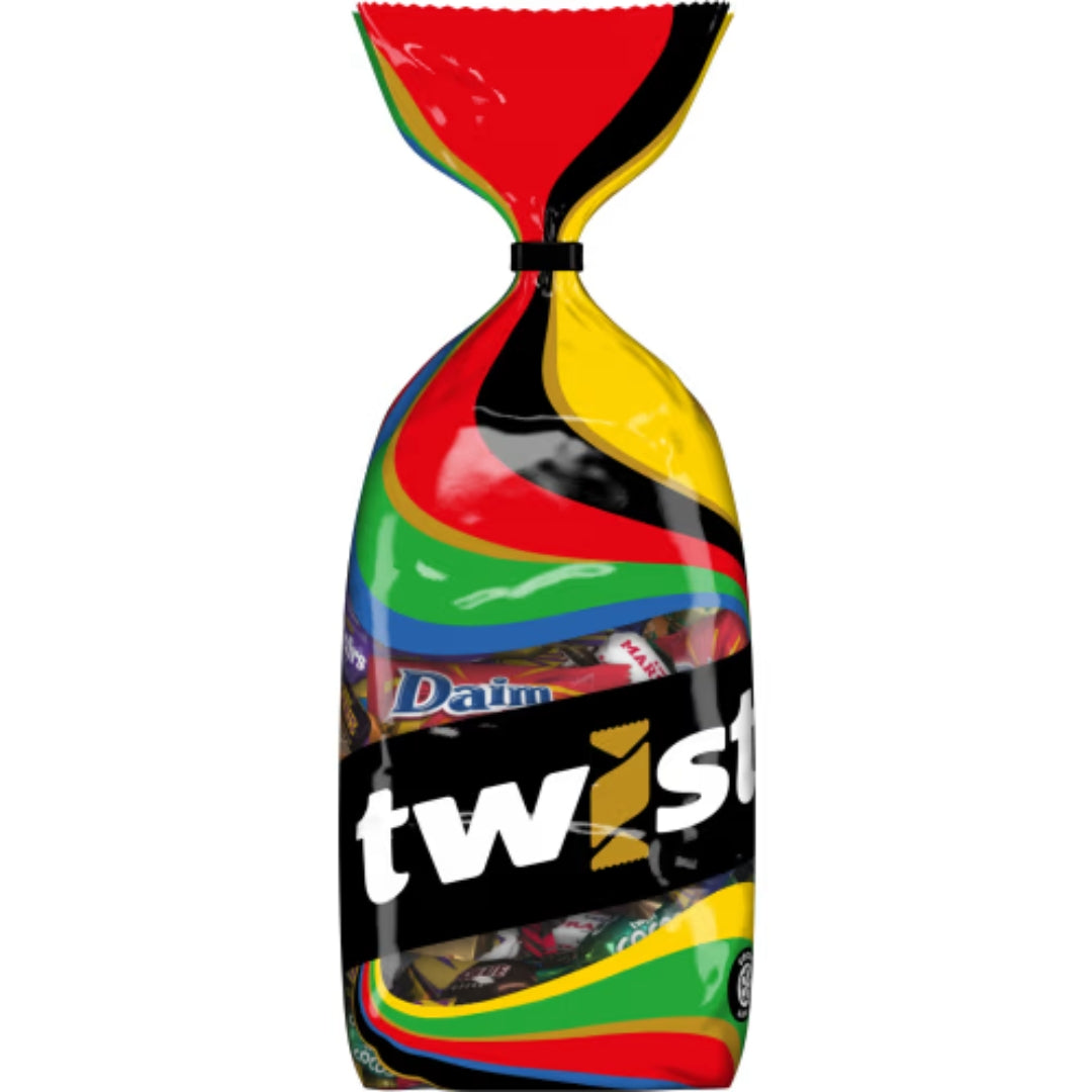 Marabou Twist Påse - Creamy Caramel to Rich Nougat and Smooth Chocolate Marabou mix 145g