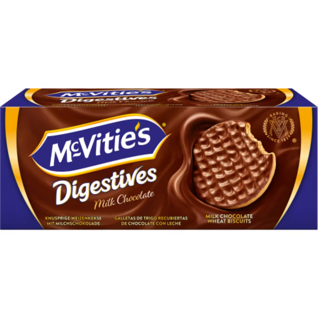 McVities Digestive Milk Chocolate - Biscuit con un cioccolato al latte con 300 g
