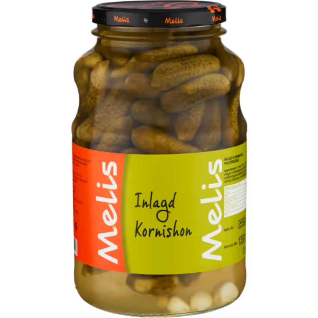 Melis Kornishon Inlagd - Pickled Gherkins 2600g