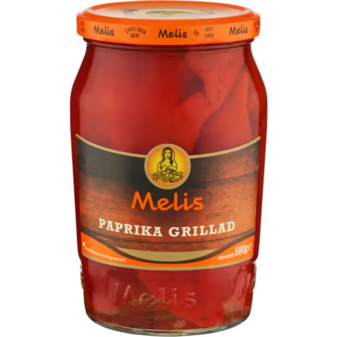 Melis Paprika Grillad - Grilled Paprika 680g