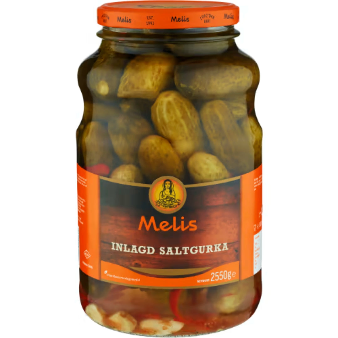 Melis Salt Gurka - Pickled Cucumber 2500g
