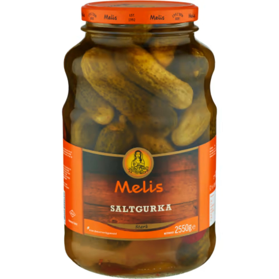 Melis Salt Gurka Stark - Spicy Salted Cucumber 2500g