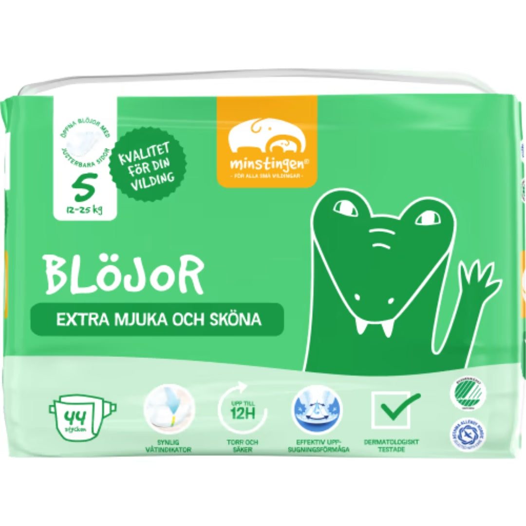 Minstingen Blöjor 5 12-25kg - Diapers 12-25kg 44p