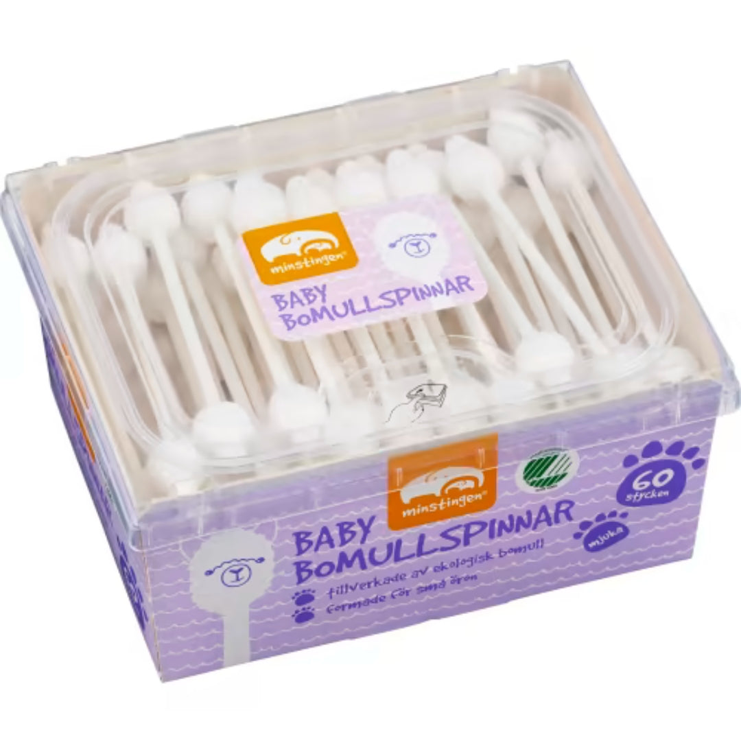Minstingen Bomullspinnar Baby - Cotton Buds 60p