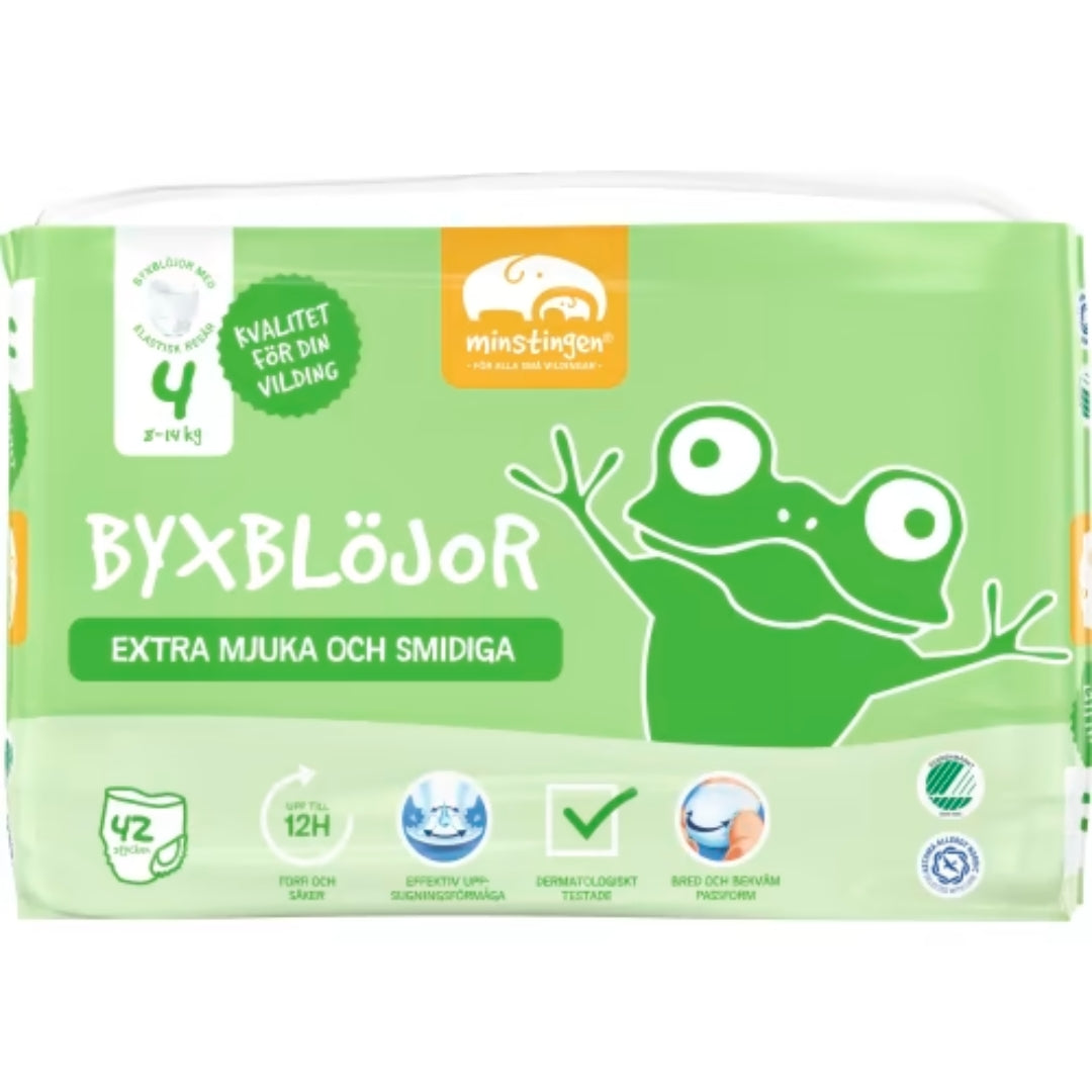Minstingen Byxblöjor 4 8-14kg - Pant Diapers 8-14kg 42p