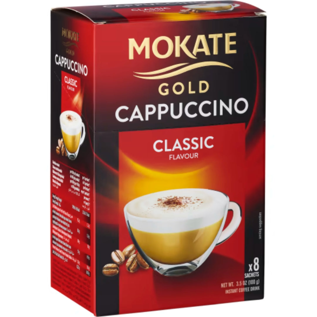 Mokate Cappuccino Classic Snabbkaffe - Cappuccino Classic Instant Coffee 100g