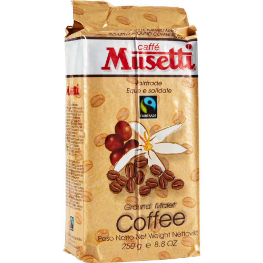Musetti Ground Coffee Malet Kaffe - Ground Coffee 250g