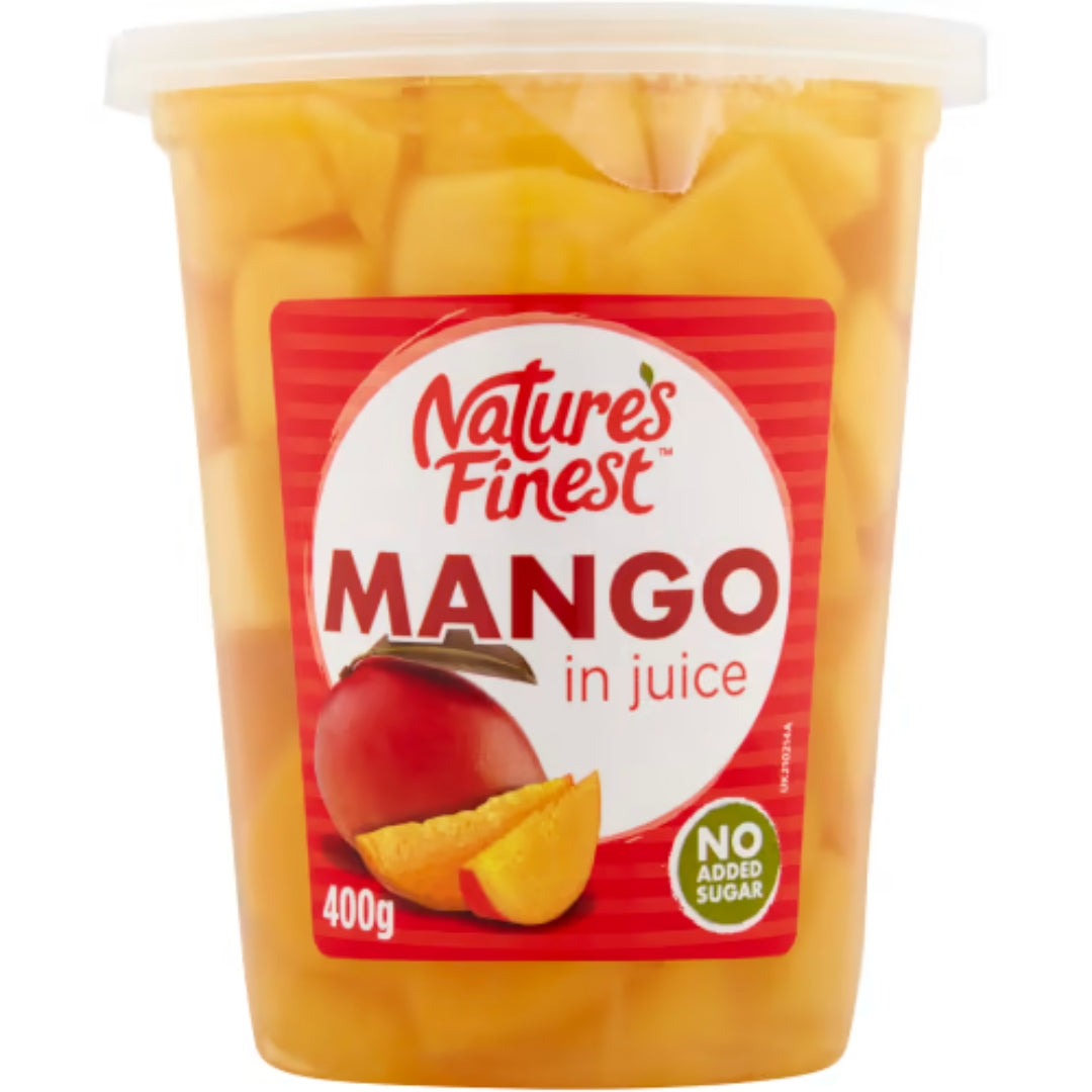 Natures Finest Mango Diced In Juice - Mango Diced in Juice 400g