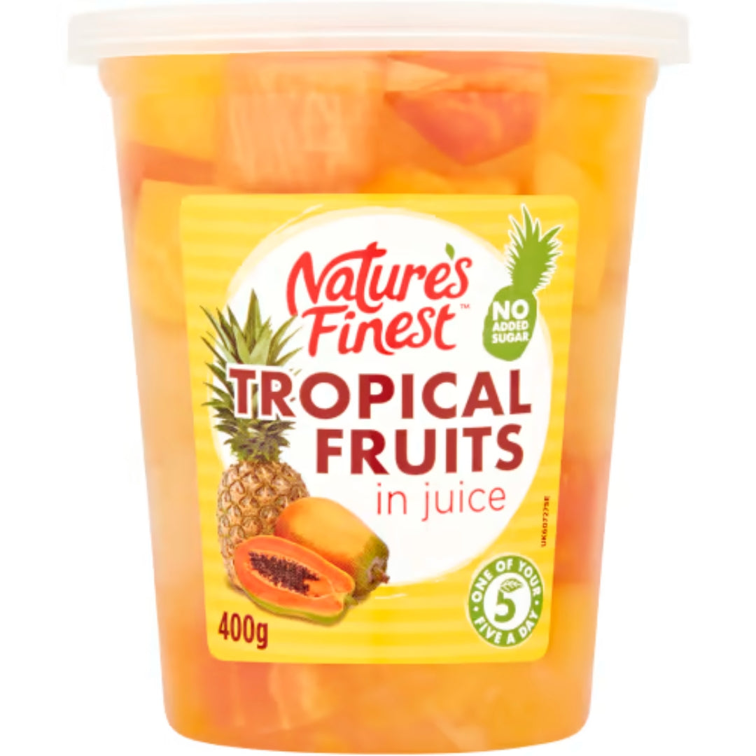 Natures Finest Tropic Fruit Salad In Juice - Tropical Fruit Salad in Juice 400g