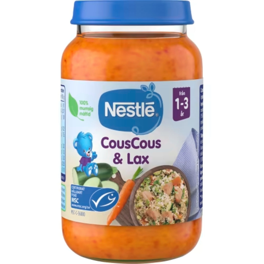 Nestlé Couscous & Lax 1-3 År - Couscous & Salmon 220g