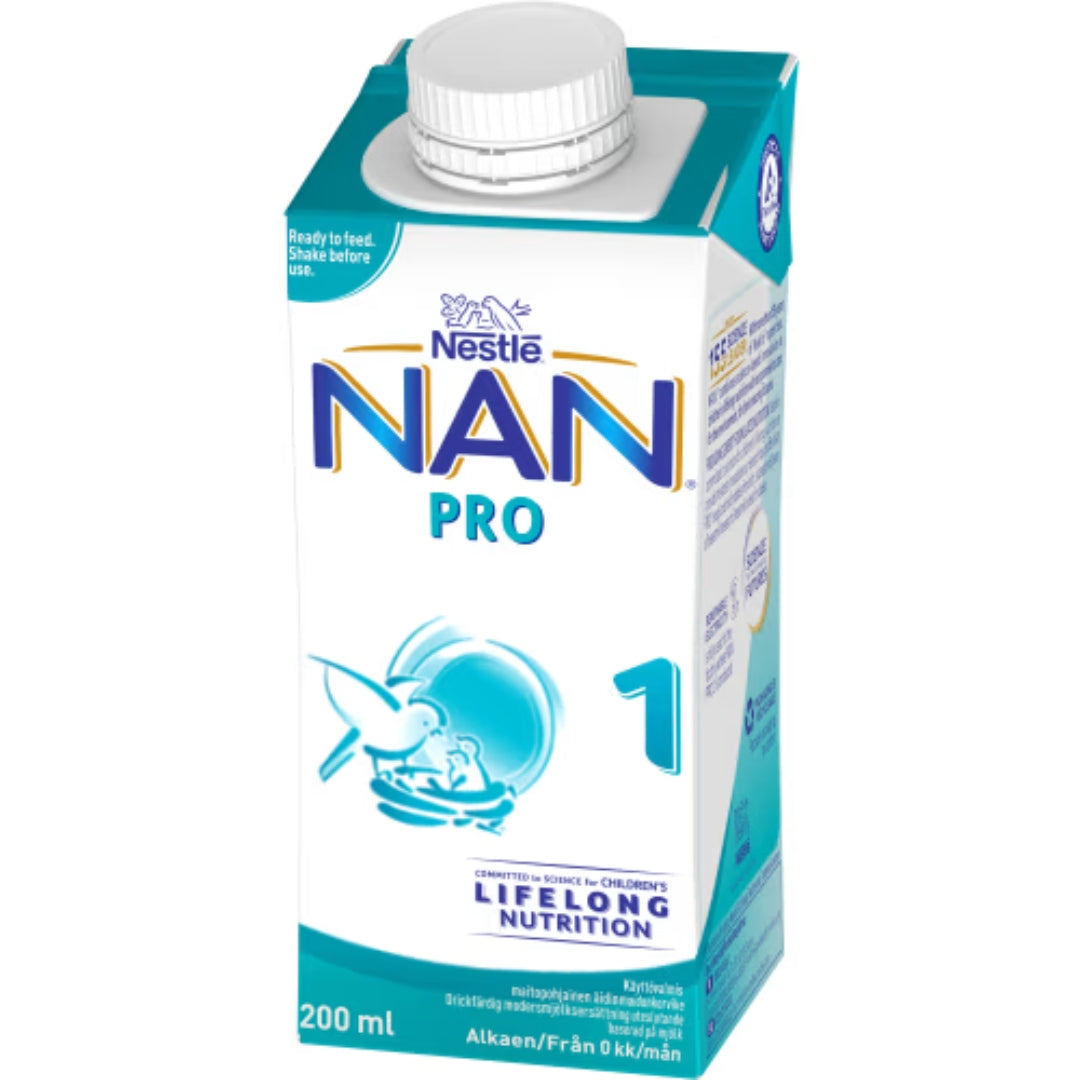Nestlé Nan 1 Pro Modersmjölksers - Ready-to-Drink Infant Formula 200ml