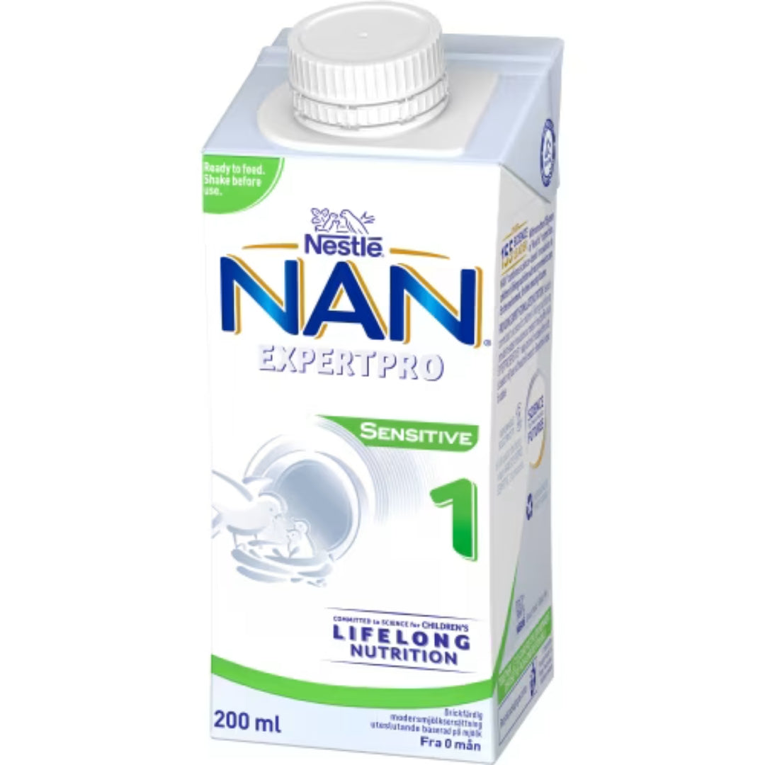 Nestlé Nan Expertpro Sensitive 1drf Från 0 Månader - Ready-to-Drink Infant Formula 200ml