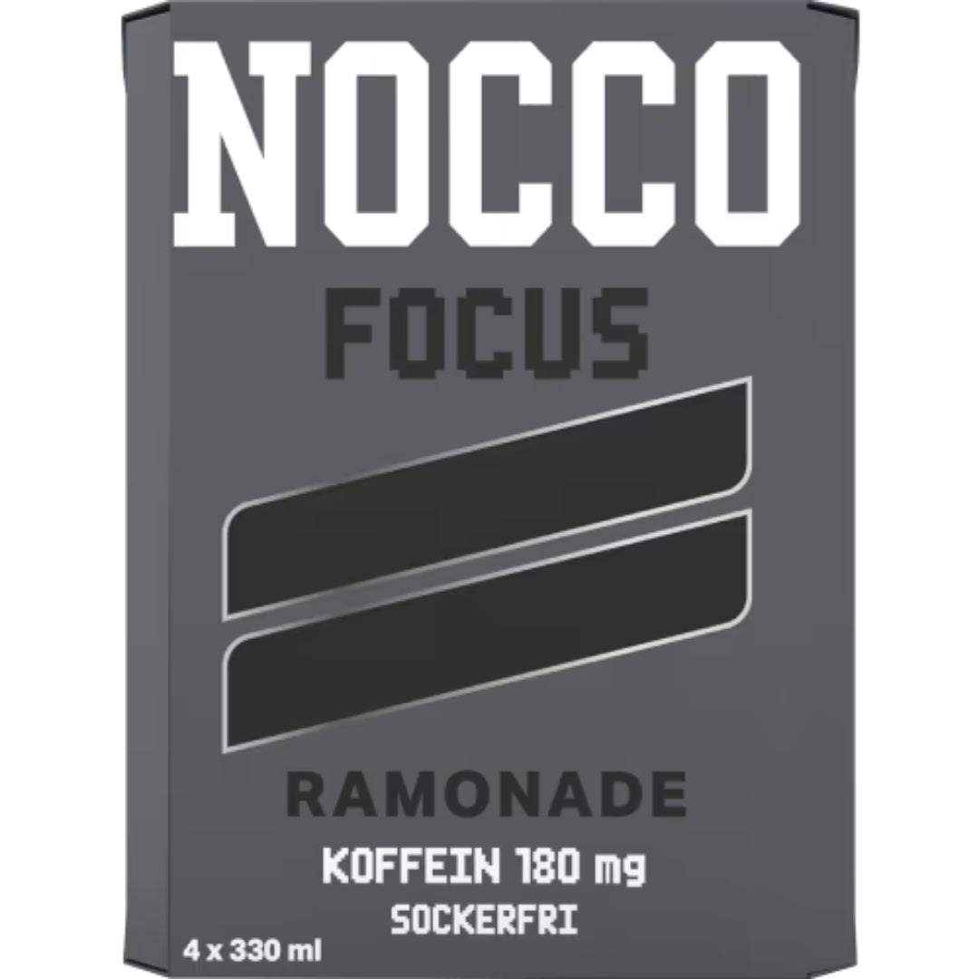 Nocco Ramonade Sockerfri Energidryck Burk - Energy Drink 4p/33cl