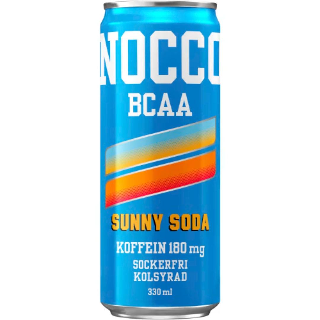 Nocco Sunny Soda Bcaa Energidryck Burk - Energy Drink 33cl
