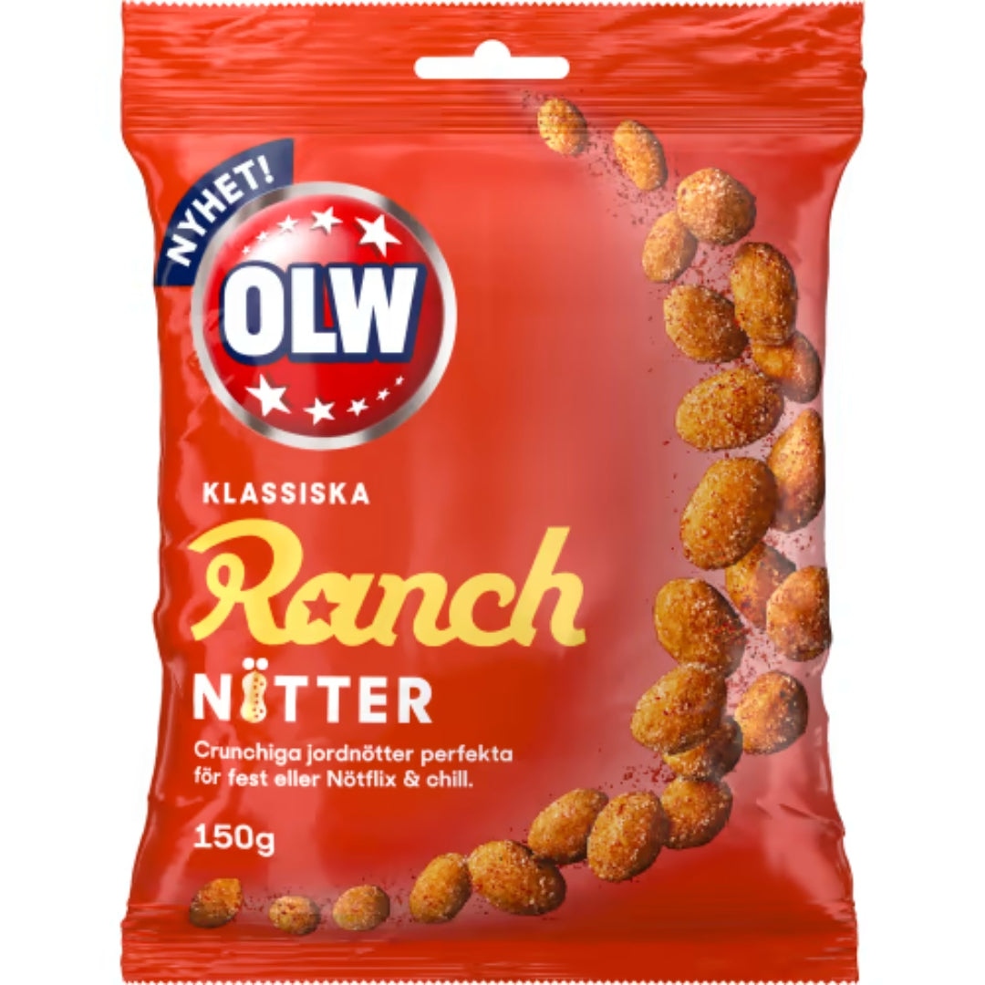 OLW Ranchnötter - Ranch Nuts 150g