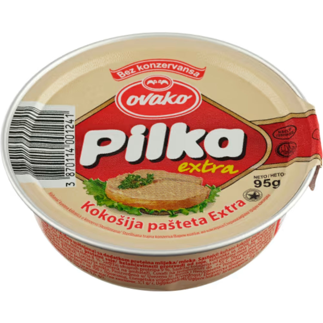Ovako Kycklingpastej Plika Extra - Chicken Pâté Plika Extra 95g