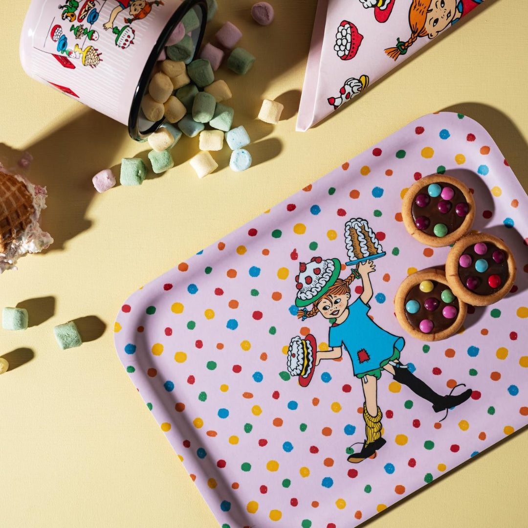 PIPPI Bricka Födelsedag 27X20CM