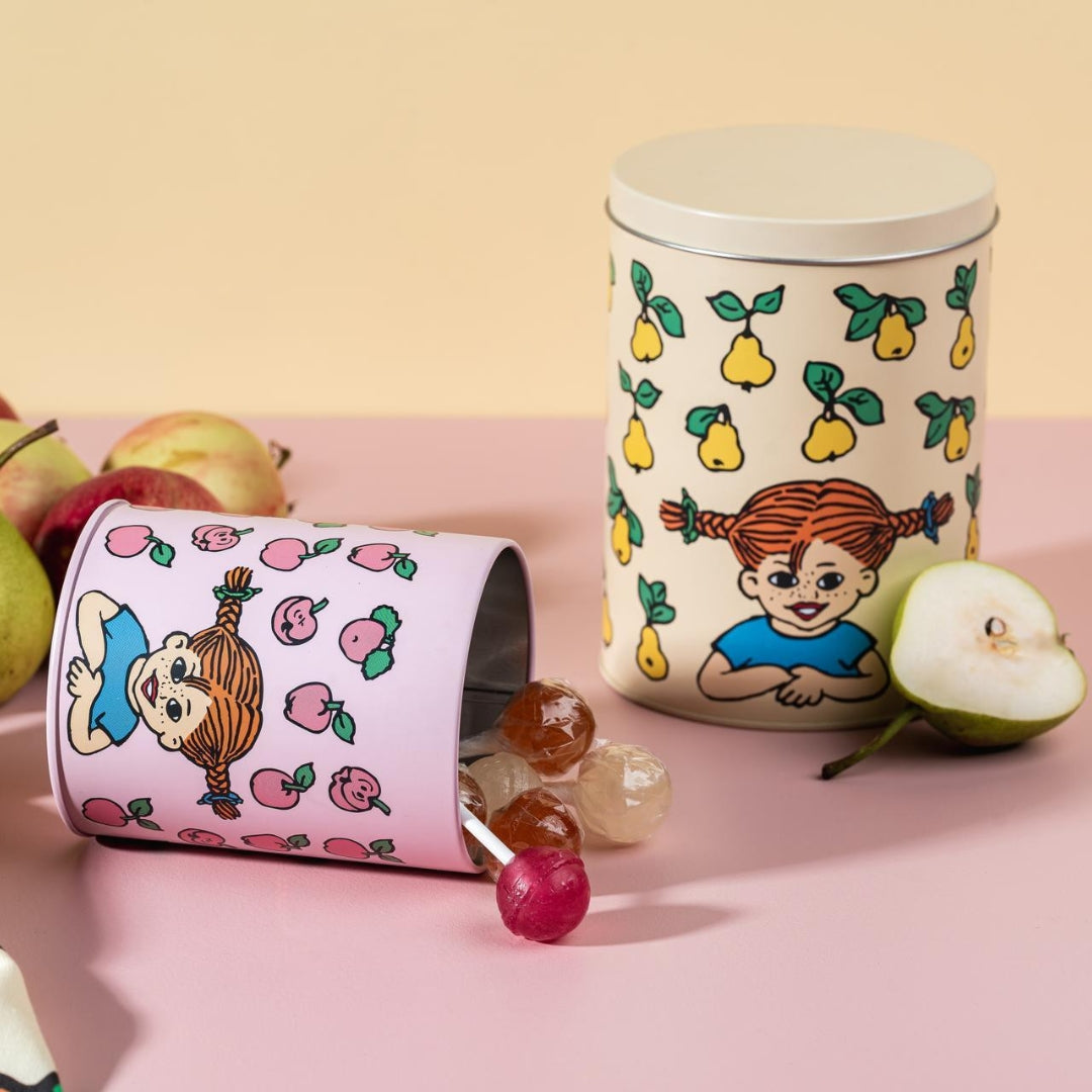 PIPPI Plåtburkar Frukter 2 Set