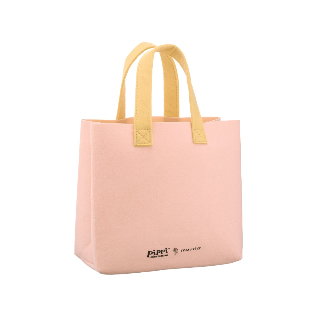 PIPPI Väska Pippi & Lilla Gubben 25X25CM