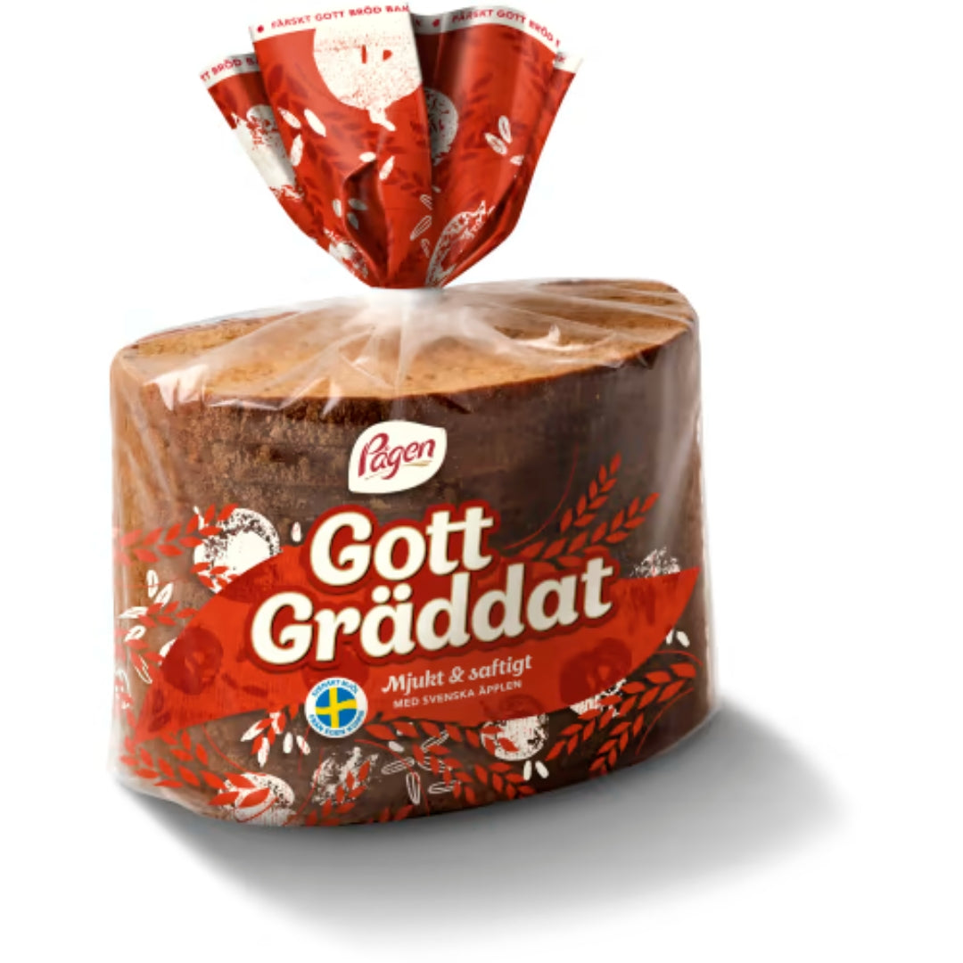 Pågen Gott Gräddat - Whole Grain Rye Bread 550g