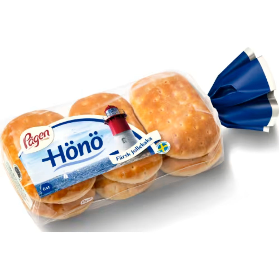 Pågen Jollekaka Hönö 6-pack - Soft and Delicious Bread Cakes 400g
