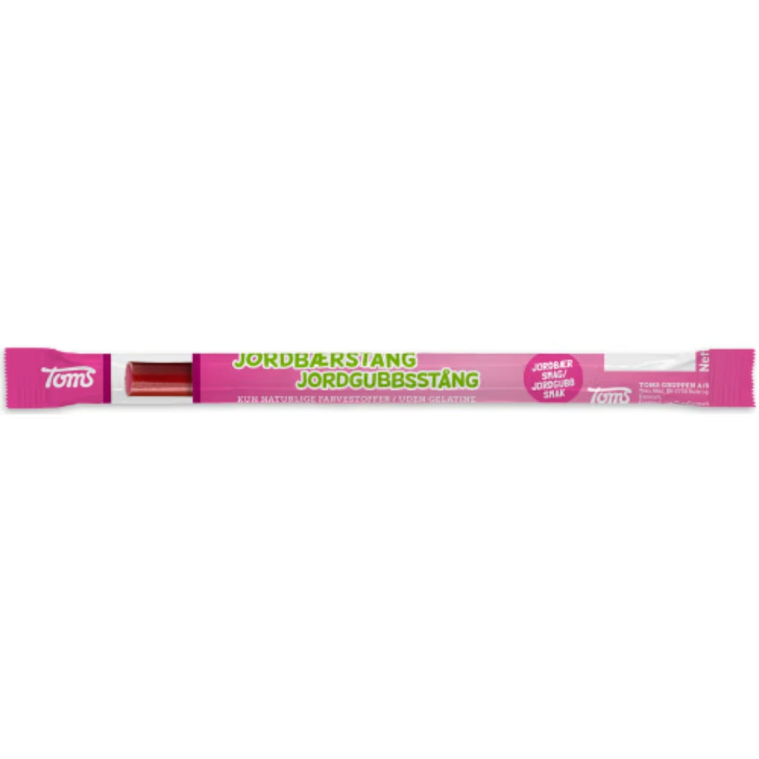 Toms Pingvinstång Jordgubb - Strawberry Stick 27g