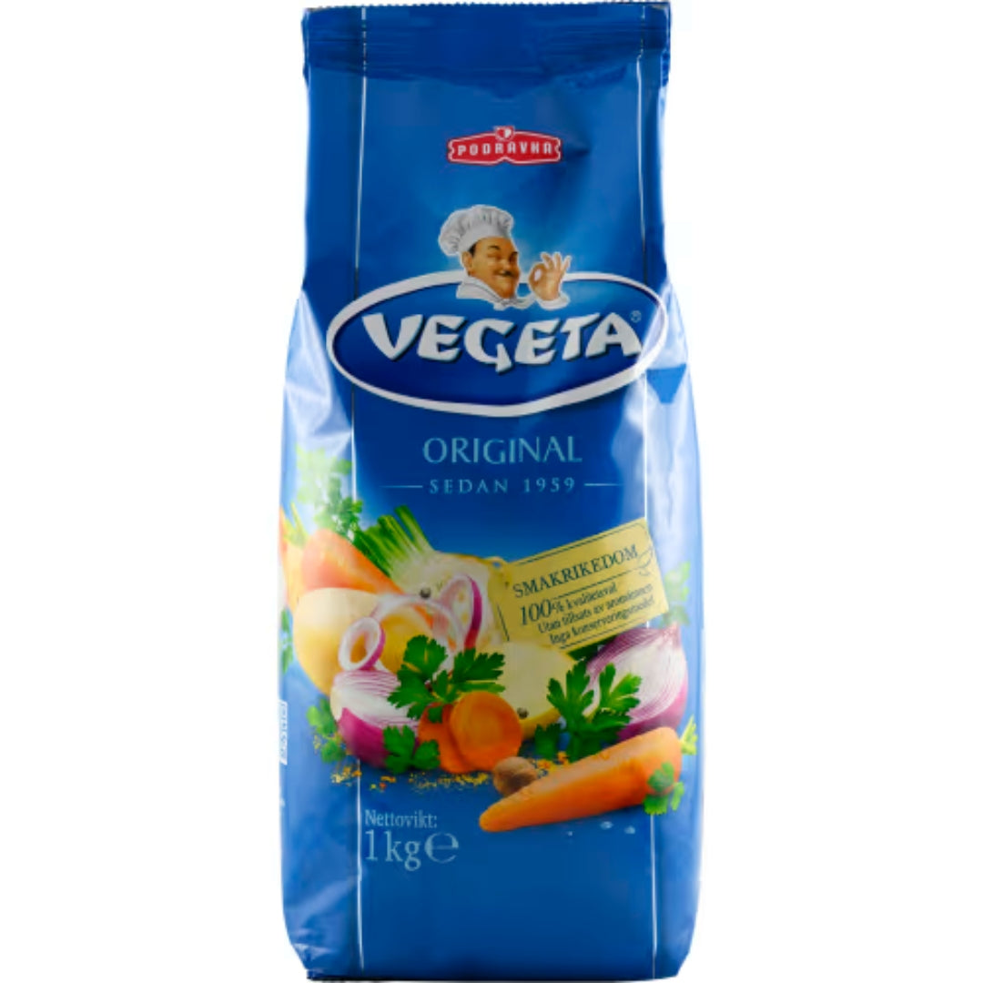 Podravka Vegeta Allkrydda Original Påse - All-Purpose Seasoning 1kg