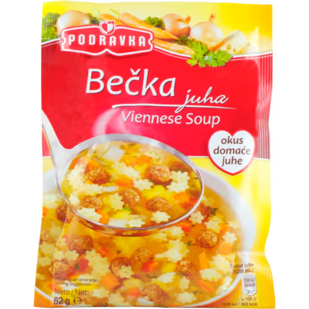 Podravka Viennese Soup Pulver - Viennese Soup 62g
