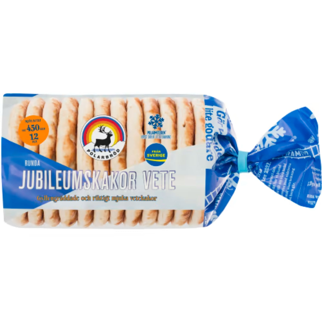 Polarbröd Jubileumskakor Vete - Golden-Baked Wheat Cakes 450g