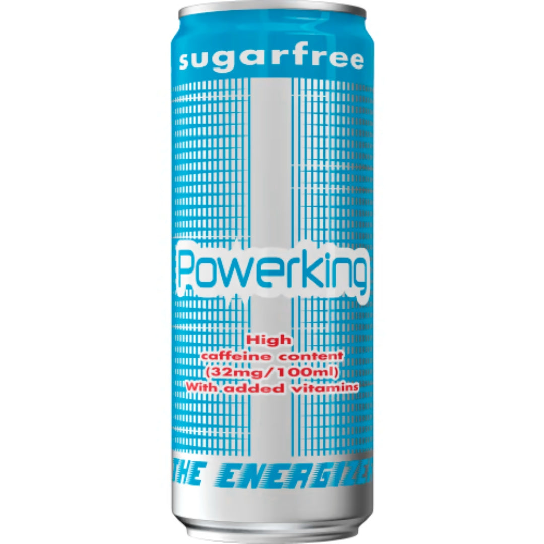 Powerking Sugarfree Energidryck Burk - Sugar-Free Energy Drink 25cl
