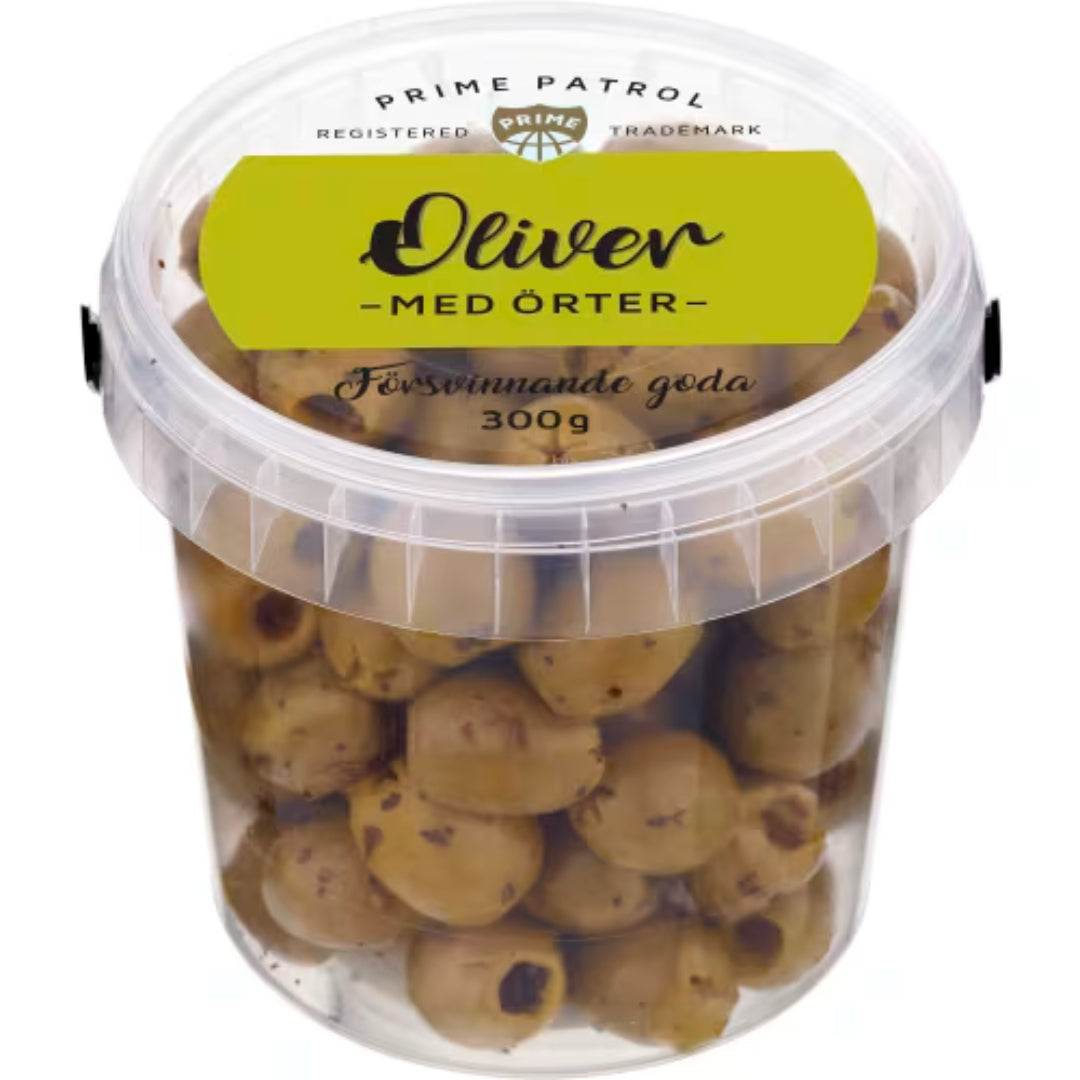 Prime Patrol Oliver Örter - Olives with Herbs 300g
