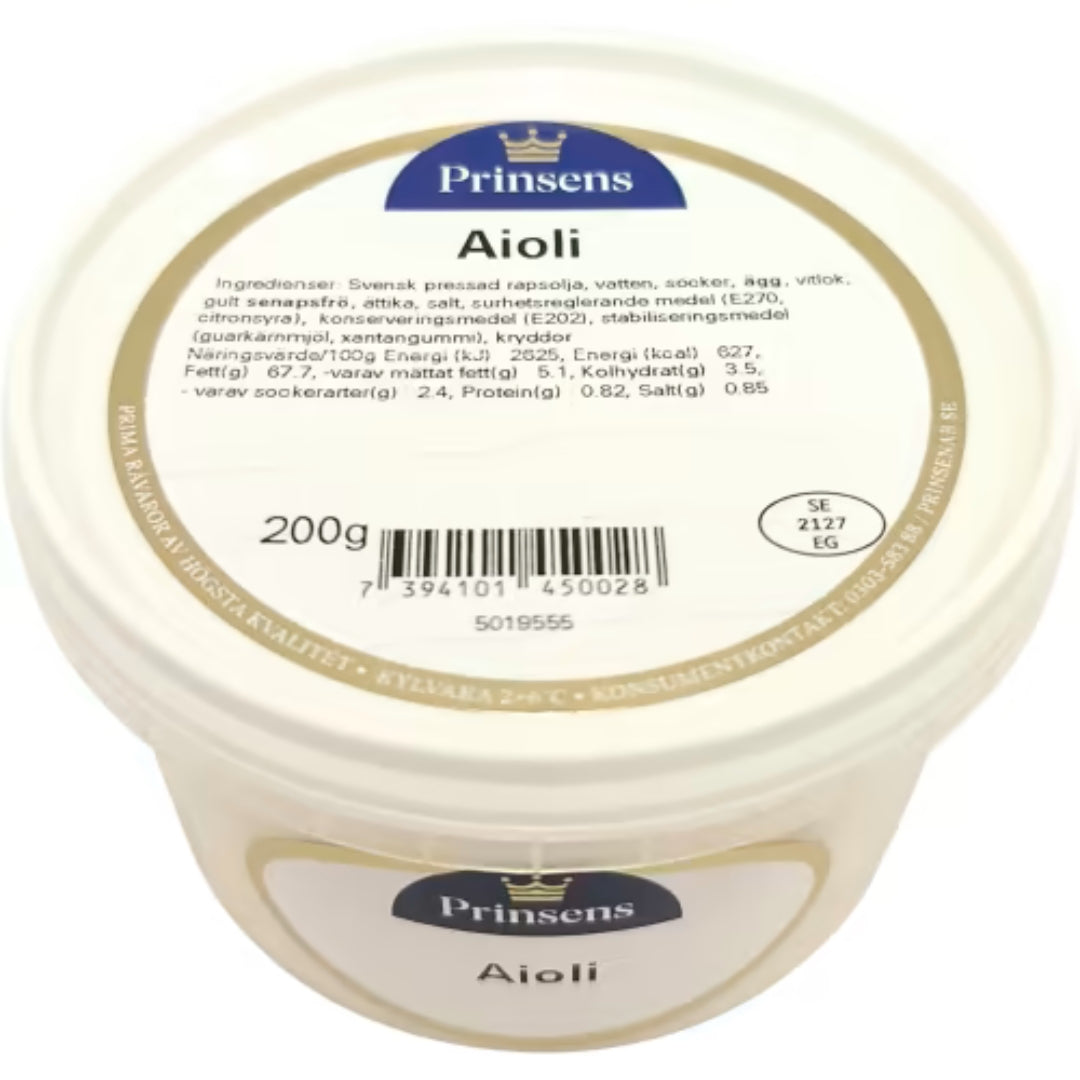 Prinsens Aioli - Aioli 200g