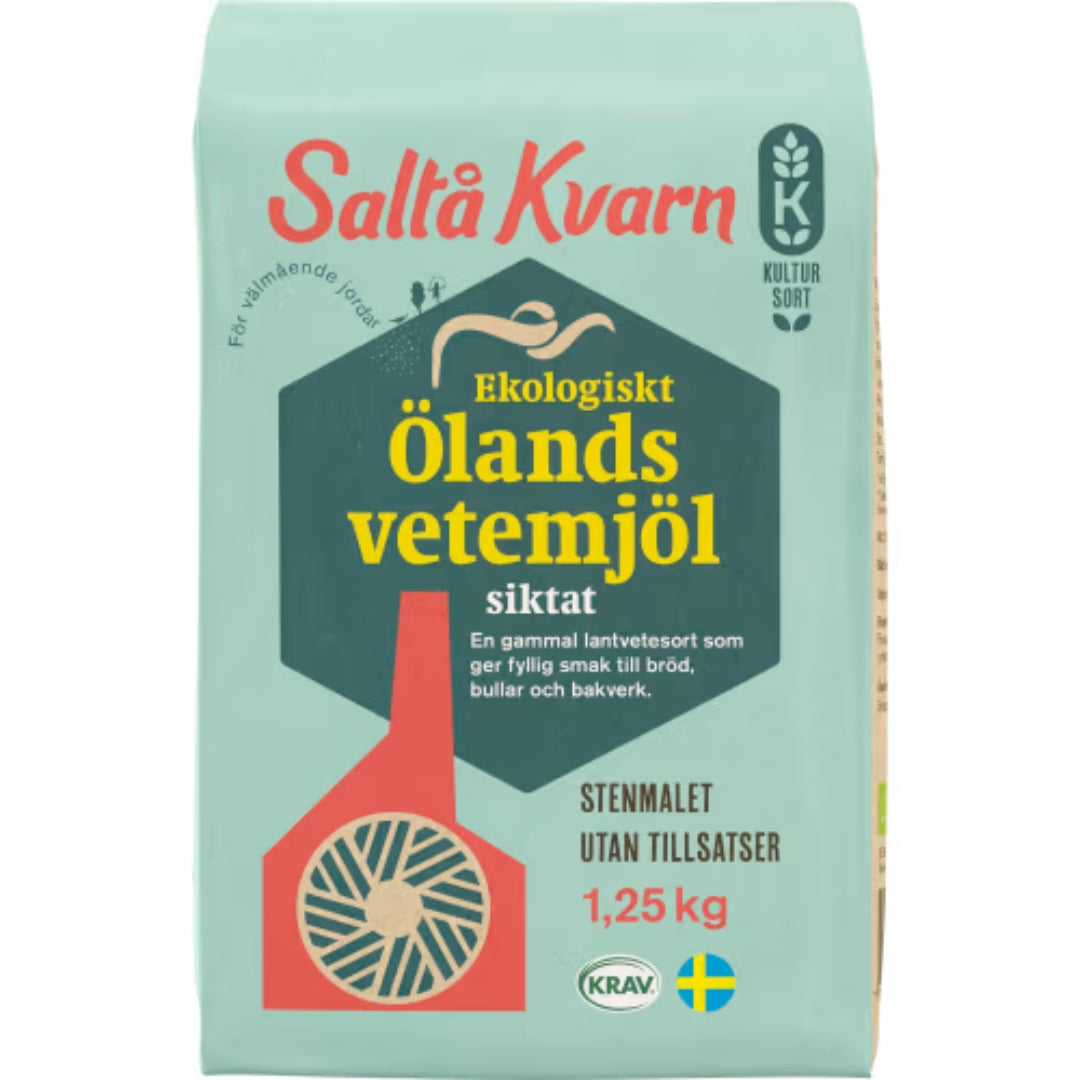 Saltå Kvarn Ölands Vetemjöl - Wheat Flour 1.25kg