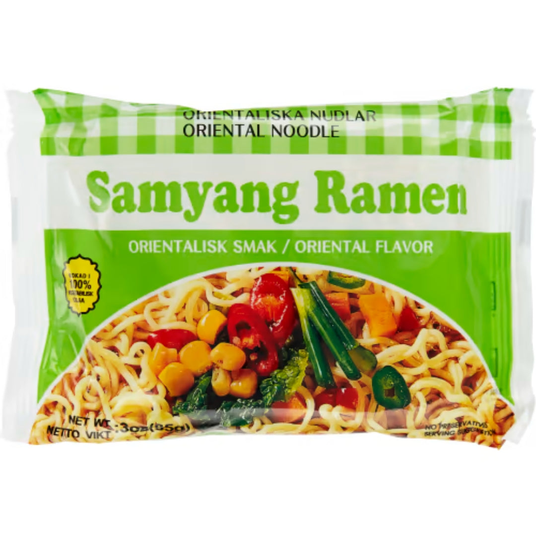 Samyang Ramen Snabbnudlar Oriental - Oriental Instant Noodles 85g