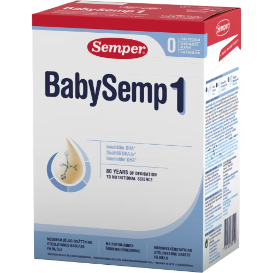 Semper Baby Semp 1 Modersmjölksers Från 0 Månader - Infant Formula 6.1l
