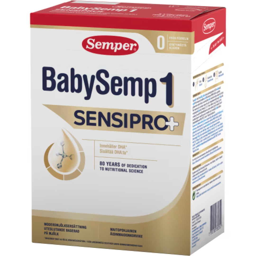 Semper Baby Semp 1 Sensipro Tillskottnä Från 0 Månader - Infant formula based on milk 5.4l