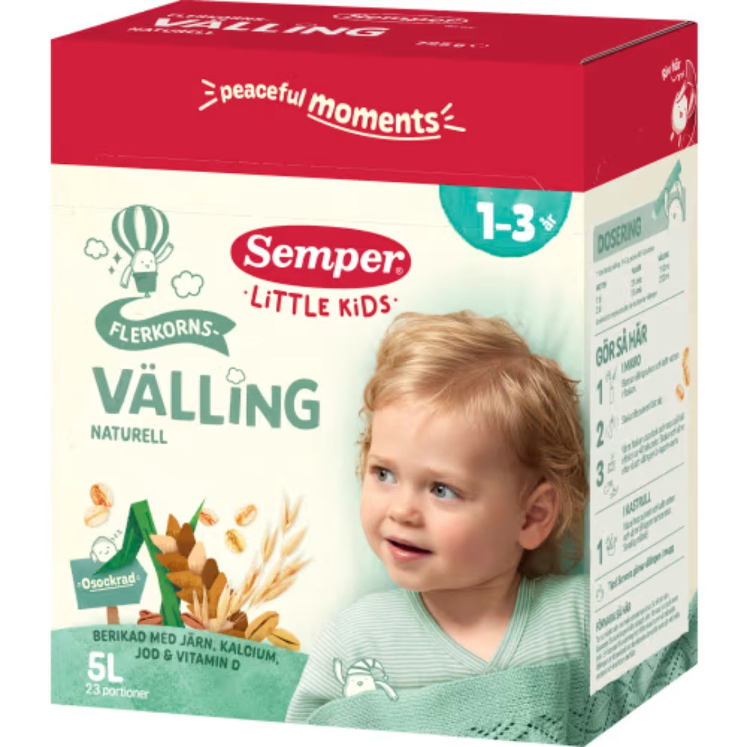 Semper Välling Multikorn Från 2 År - Multigrain Toddler Cereal Drink 23p/5l