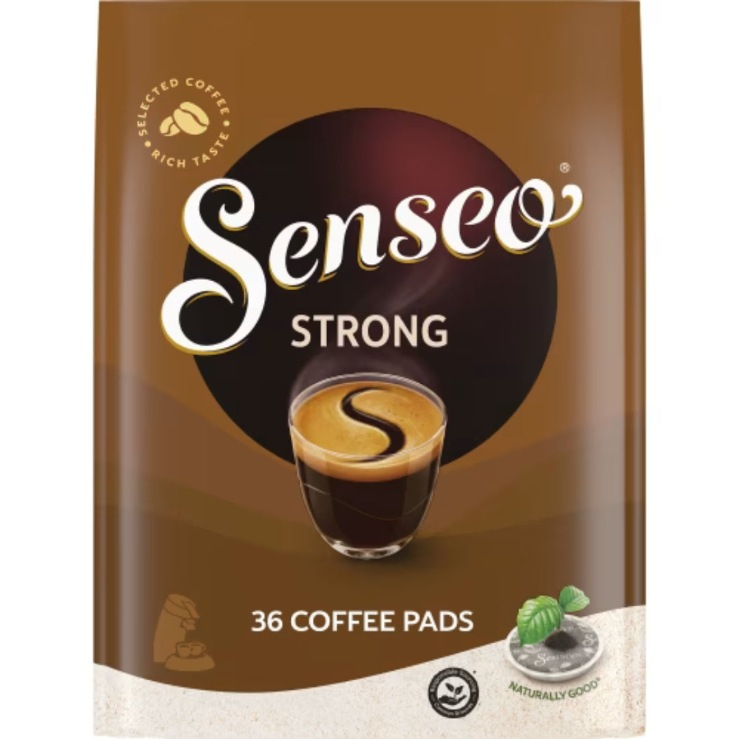 Senseo Strong Kaffekapslar - Strong Coffee Pods 36p