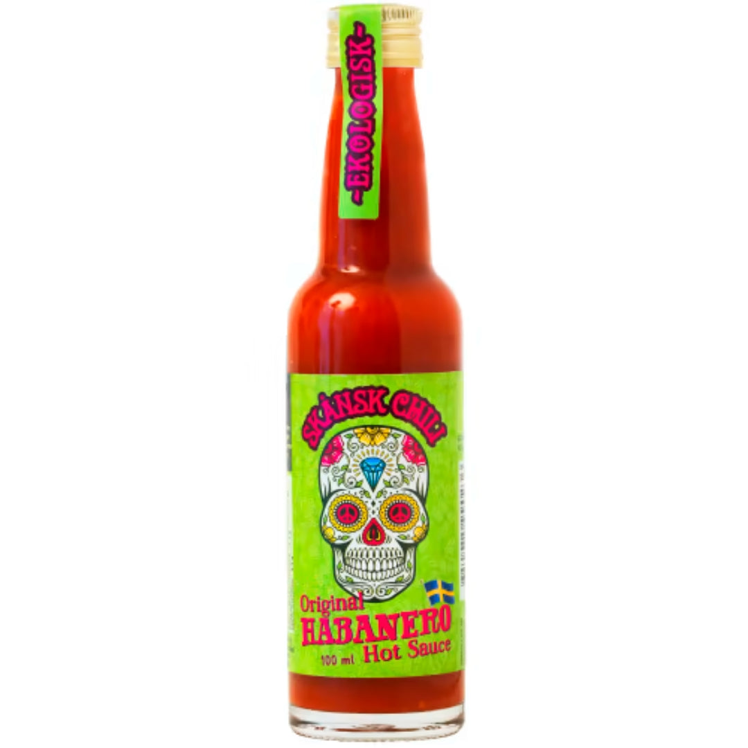 Skånsk Chili Chilisås Original Habanero - Habanero Organic Chili Sauce 100ml