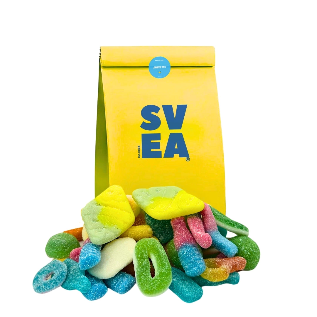 Sour Swedish Mix Medium 500g (17.63oz)