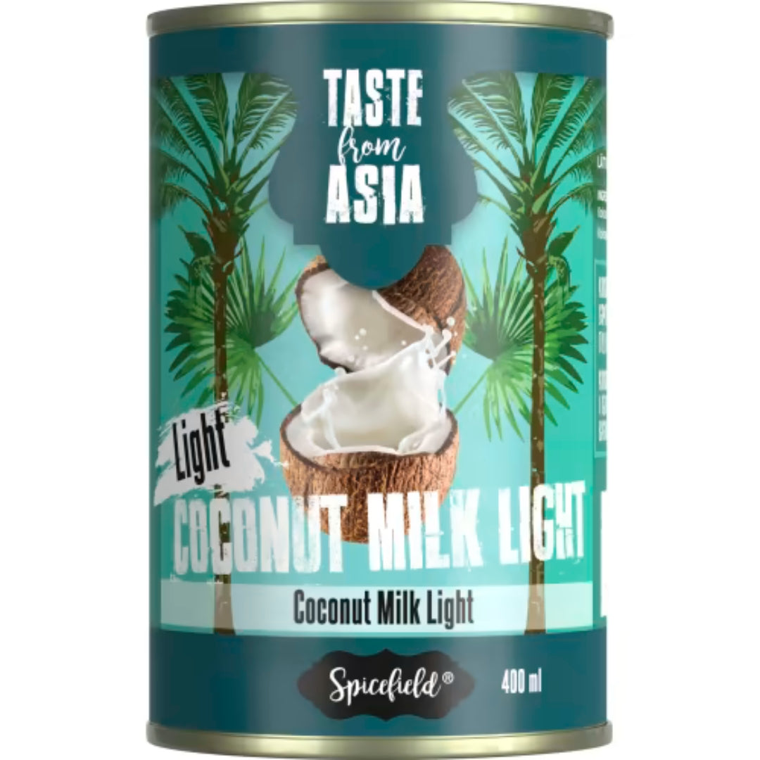 Spicefield Coconut Milk Light 7% - Coconut Milk Light 7% Fat 400ml