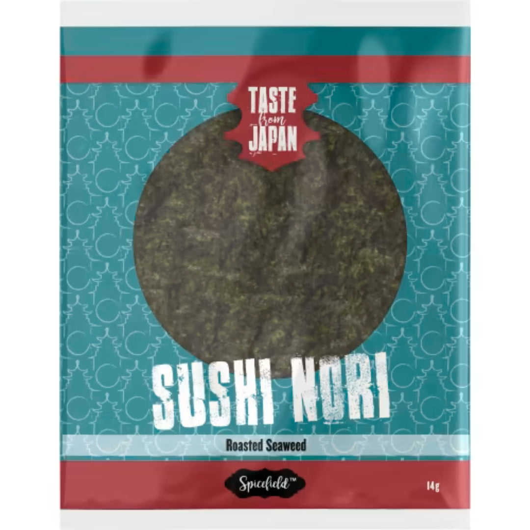 Spicefield Sushi Nori Roasted Seeweed - Roasted Seaweed 14g