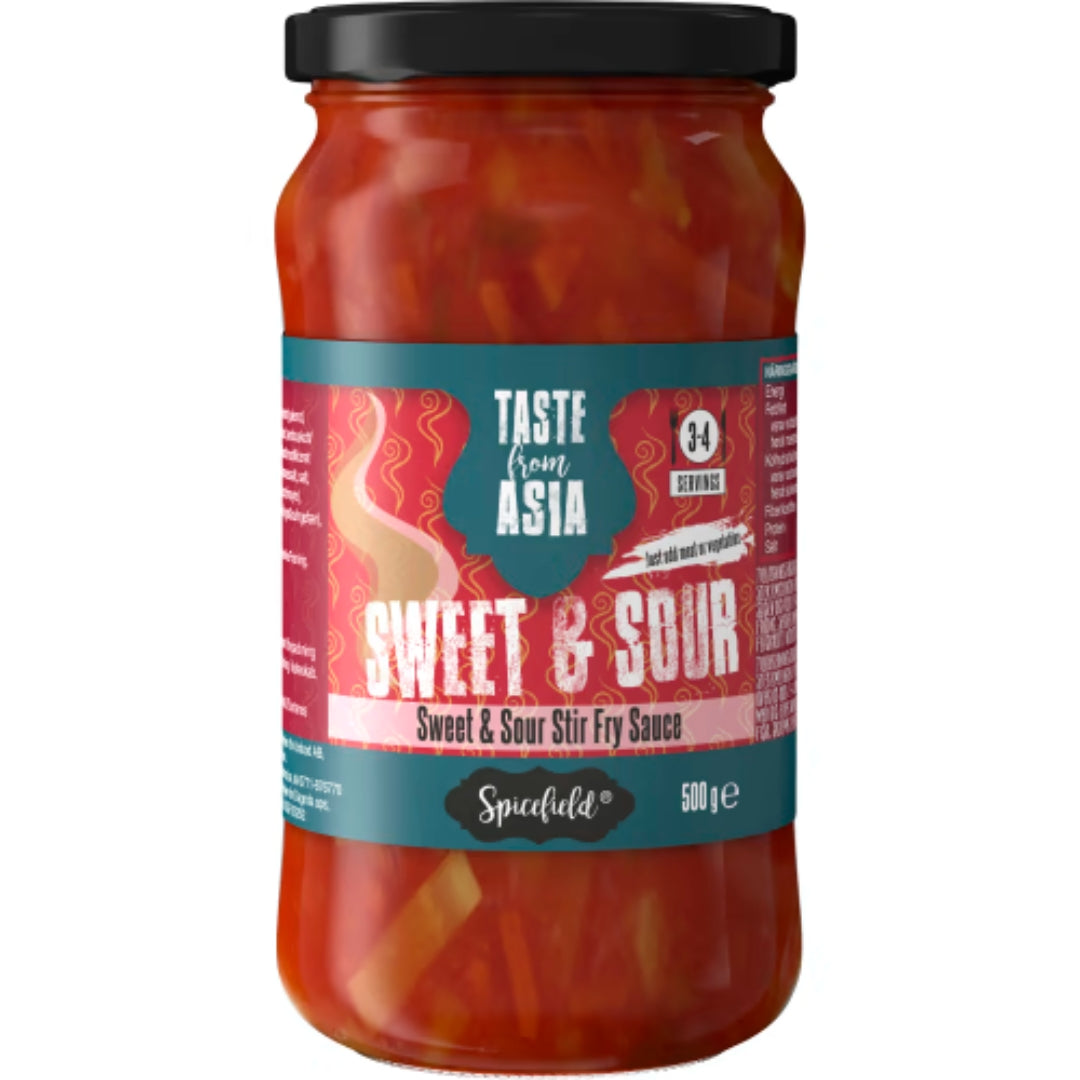 Spicefield Sweet & Sour Sås - Sweet & Sour Sauce 500g